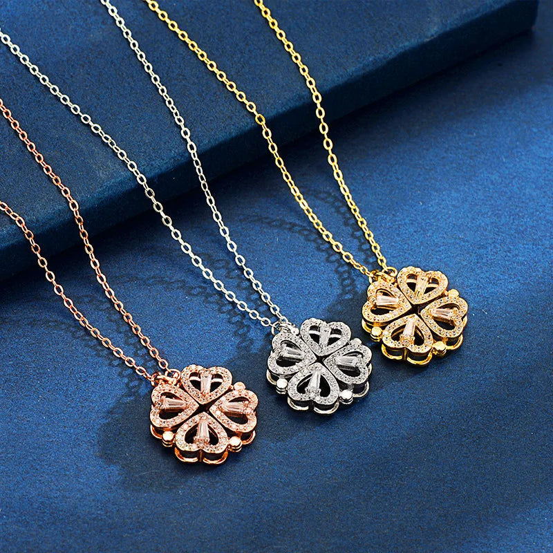 2022 Classic Fashion Ladies Love Clover Pendant Necklace Exquisite